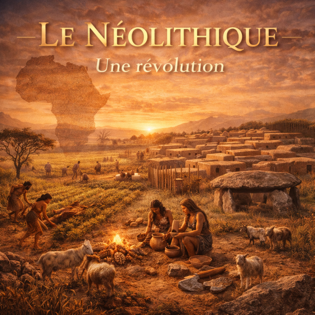 Fiche histoire 6e PR-03 Le Néolithique : révolution agricole, premiers villages et sédentarisation des sociétés humaines