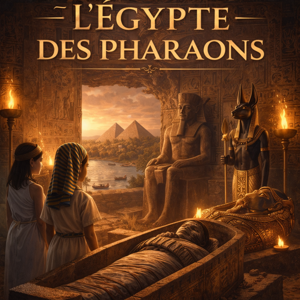 Fiche histoire 6e PR-05 L’Égypte des pharaons : Nil, pharaon, société égyptienne et pyramides
