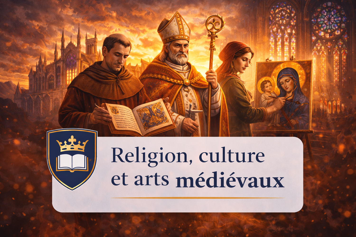 MOYEN ÂGE - Religion, culture et arts