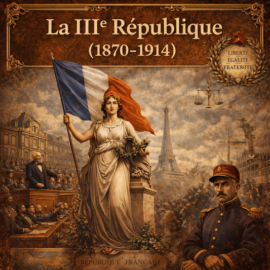 La IIIe République (1870-1914) – Fiche de révision Histoire 4e - PDF