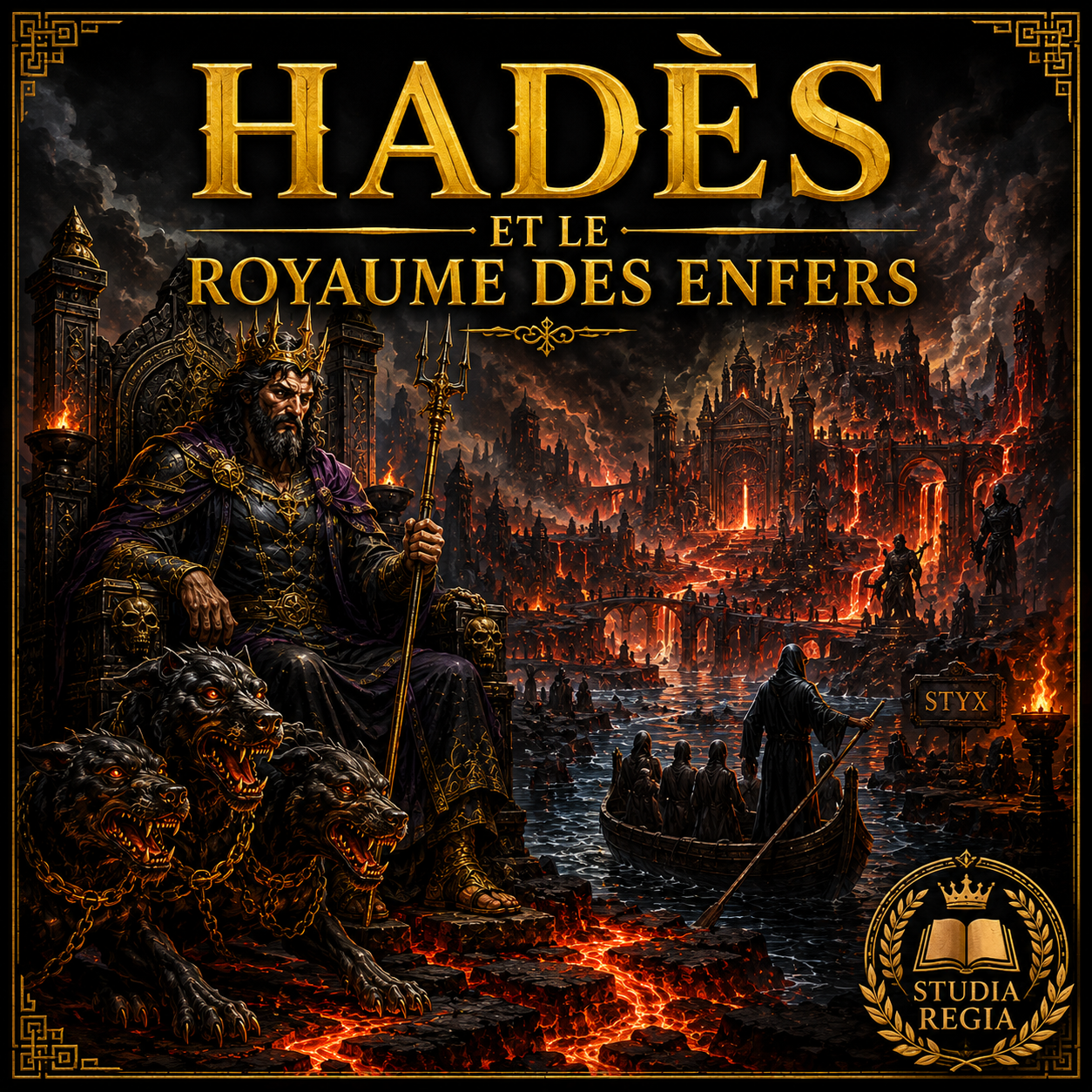 Hadès et le Royaume des Enfers – fiche illustrée de mythologie grecque pour l'histoire 6e PDF Studia Regia