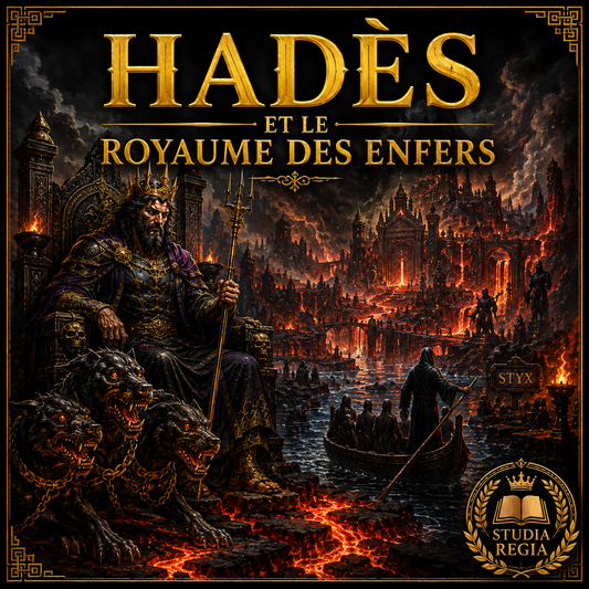 Hadès et le Royaume des Enfers – fiche illustrée de mythologie grecque pour l'histoire 6e PDF Studia Regia