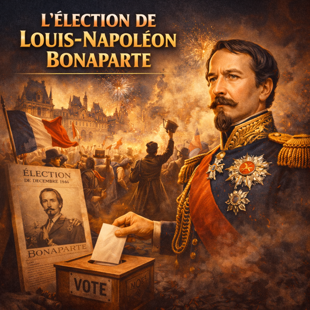 Fiche de révision Histoire 4e – L’élection de Louis-Napoléon Bonaparte (1848) – Programme officiel collège PDF Studia Regia