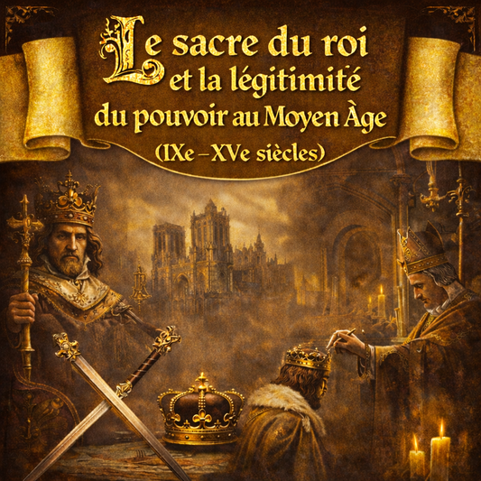 Fiche de révision Histoire 5e – Le sacre et la légitimité du pouvoir au Moyen Âge (VIIIe-IXe siècles) – Programme officiel collège PDF Studia Regia