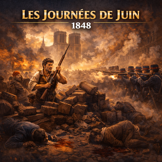 Fiche de révision Histoire 4e – Les Journées de Juin 1848 – Programme officiel collège PDF Studia Regia