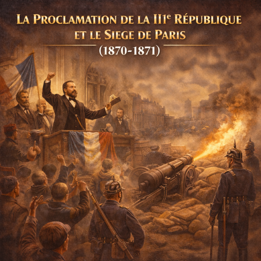 Fiche de révision Histoire 4e – La proclamation de la IIIe République et le siège de Paris (1870-1871) – Programme officiel collège PDF Studia Regia
