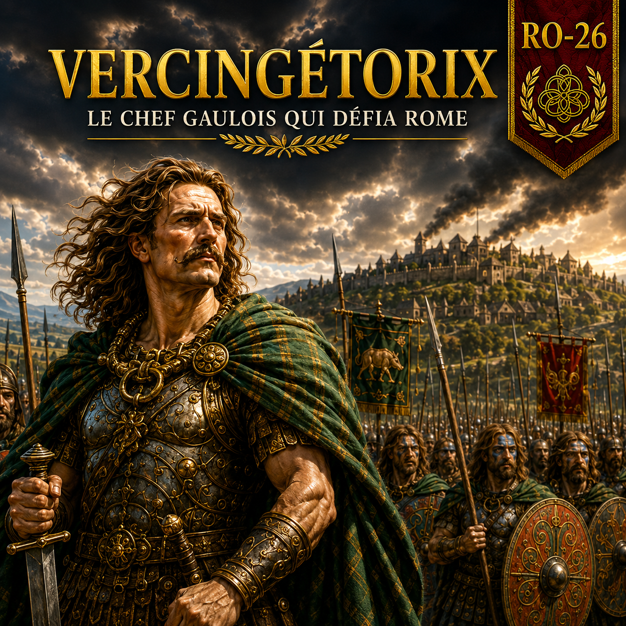 Fiche RO-26 – Vercingétorix, chef gaulois face à Jules César | Histoire 6e PDF – Studia Regia