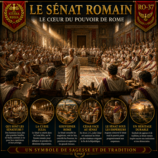 Fiche RO-37 – Le Sénat romain, cœur du pouvoir de Rome | Histoire 6e PDF – Studia Regia