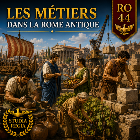 Fiche RO-44 – Les métiers dans la Rome antique | Histoire 6e PDF – Studia Regia